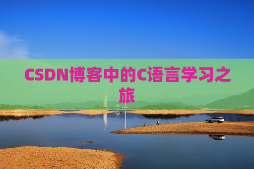 CSDN博客中的C语言学习之旅